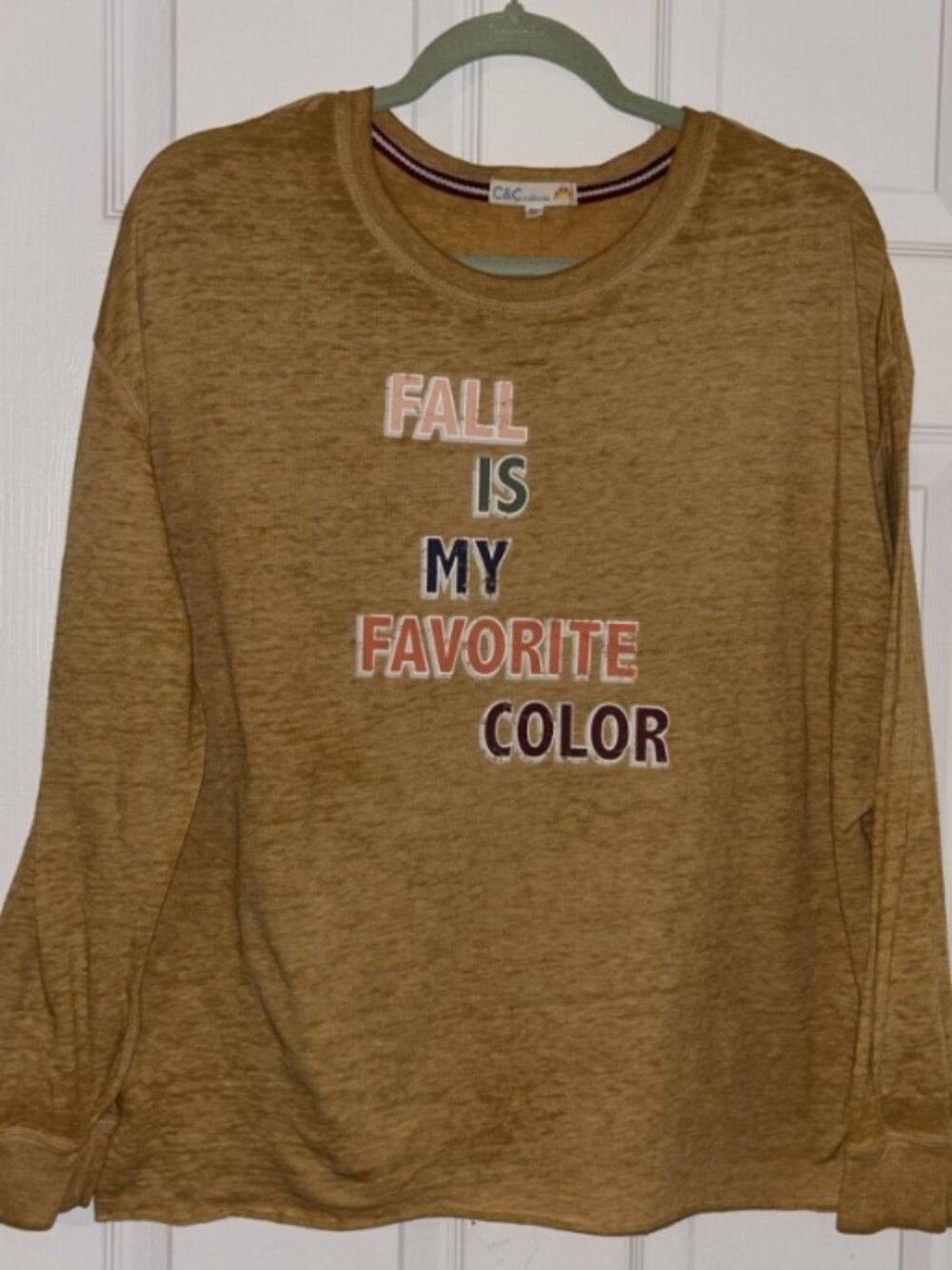 CC Fall long sleeve Tshirt XL